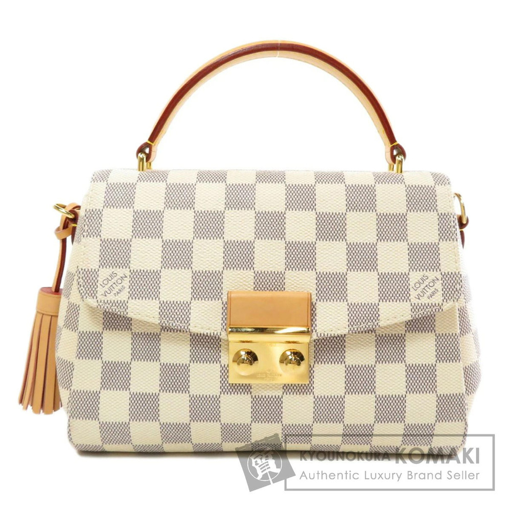 Louis Vuitton Croisette Handbag Damier Canvas